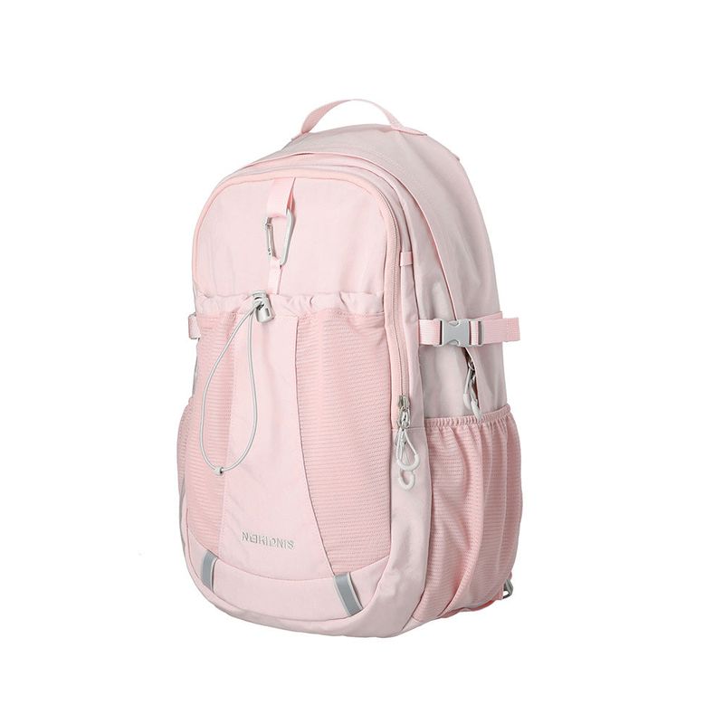 CARABINER MESH BACKPACK / PINK