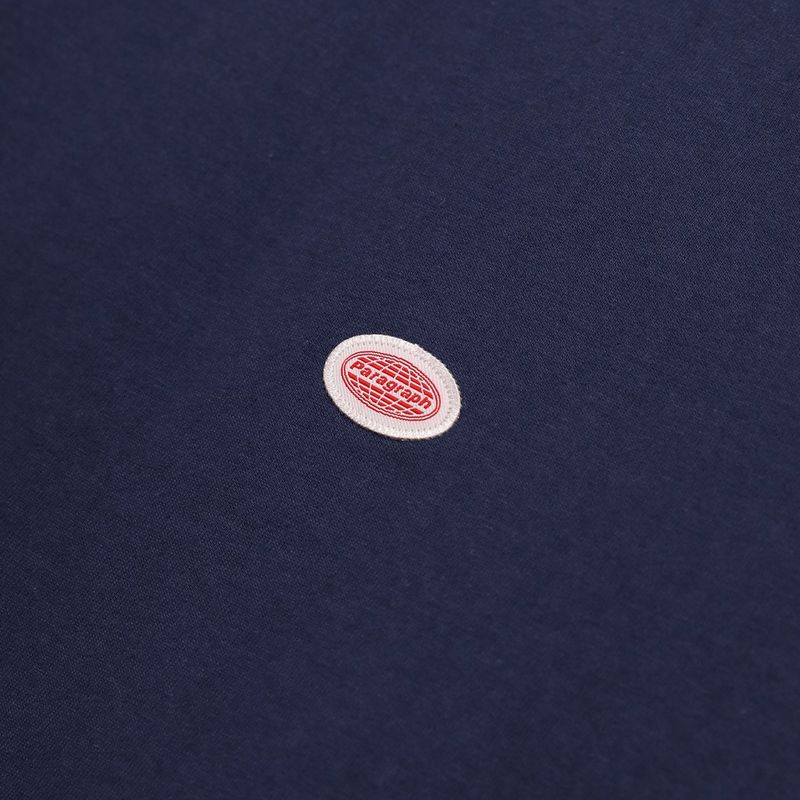 PARAGRAPH TOWELING PATCH T SHIRT - NAVY