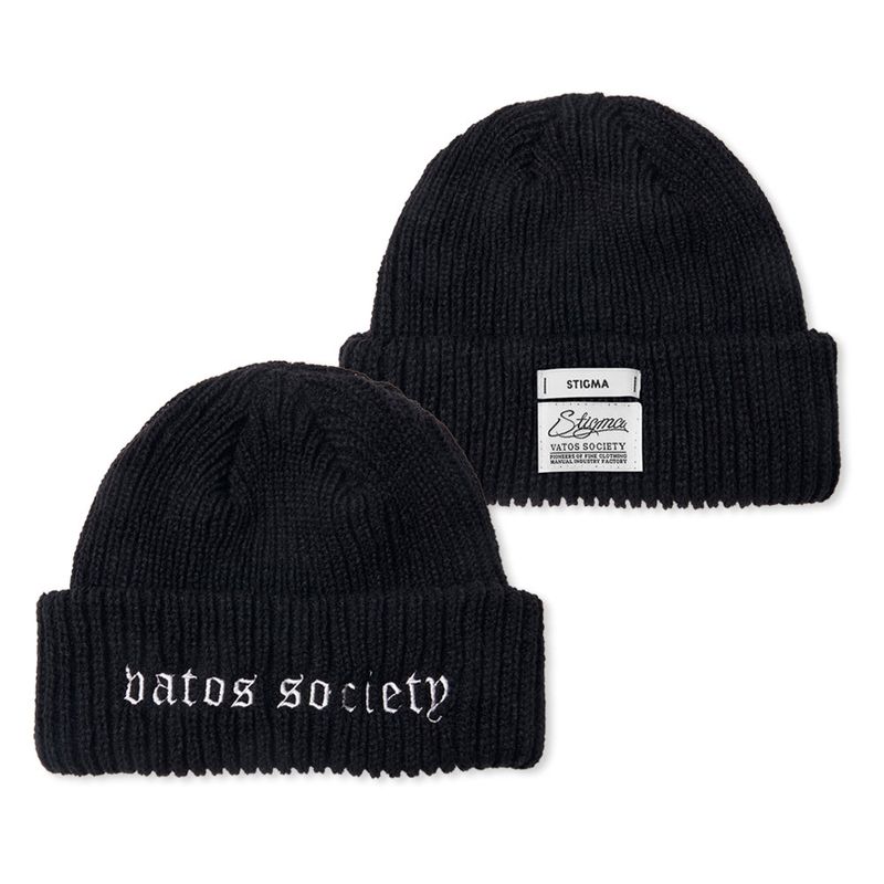 STIGMA(スティグマ)の「VS BEANIE BLACK / GRAY / IVORY(Hats)」