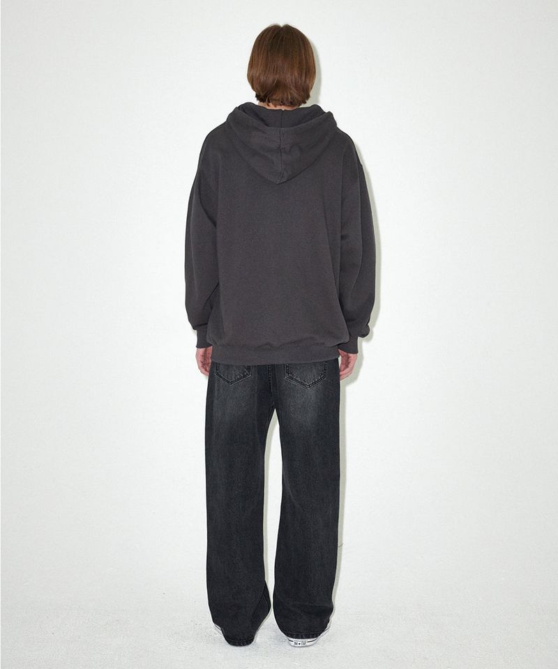 ECLIPSE RAW CUT ZIP UP HOODIE