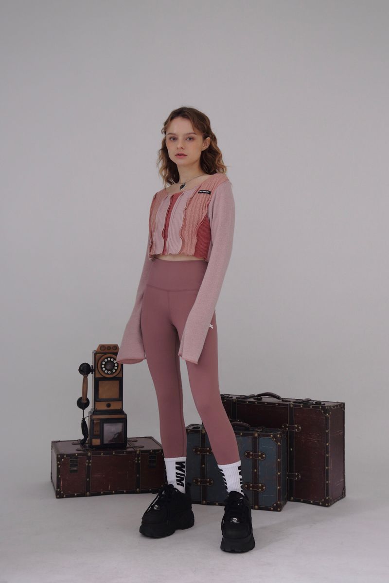 WIM(ダブリューアイエム)の「MODERN LEGGINGS- mauve pink(Pants)」