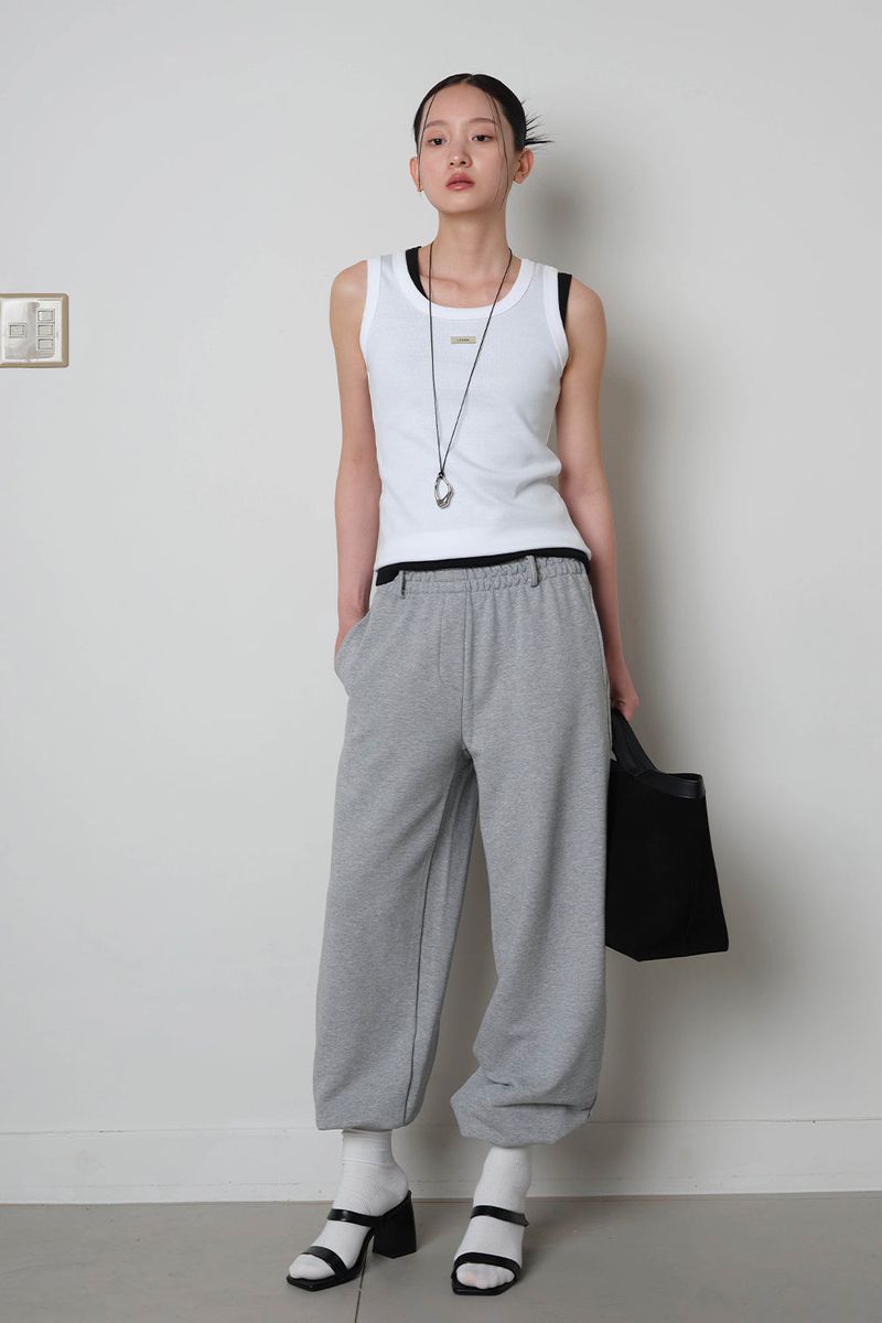Cotton Label Sleeveless_White