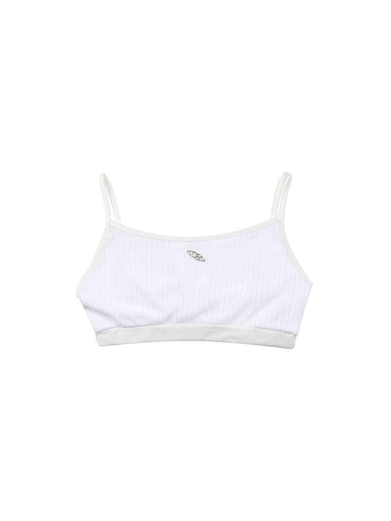 CHERRYQUIRI（チェリーキュリー）の「basic bra top - ivory（Tops）」