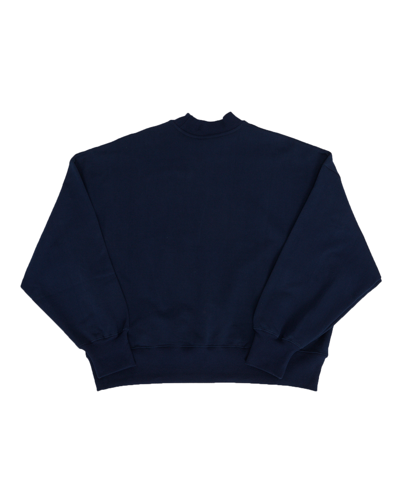 ABOU Big Logo Crewneck (Navy)