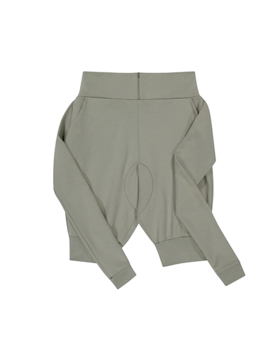 Sleeve Pumpkin Pants / Mint Grey