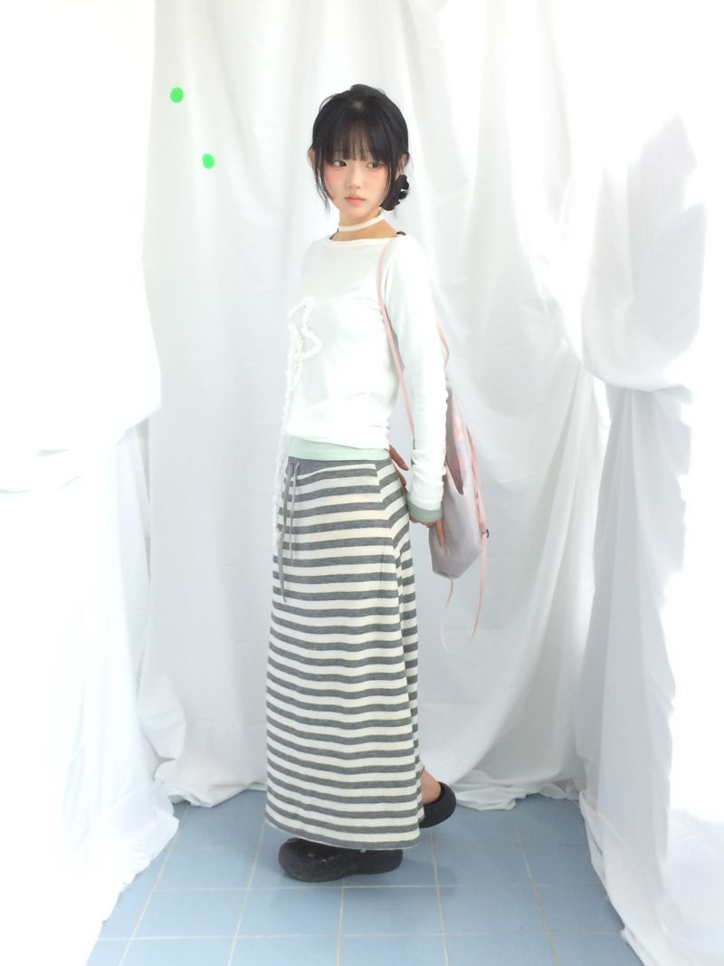 Creamy Star Knit Top