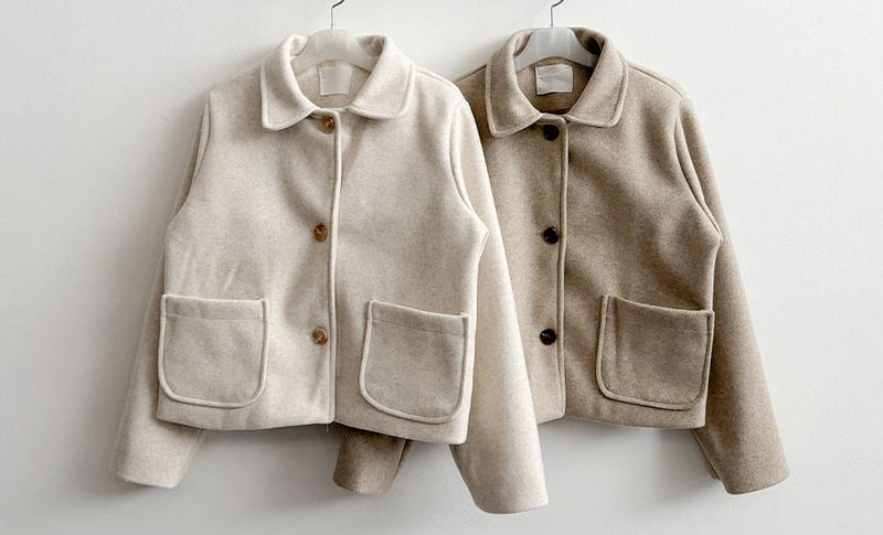 Rein pocket short coat jacket