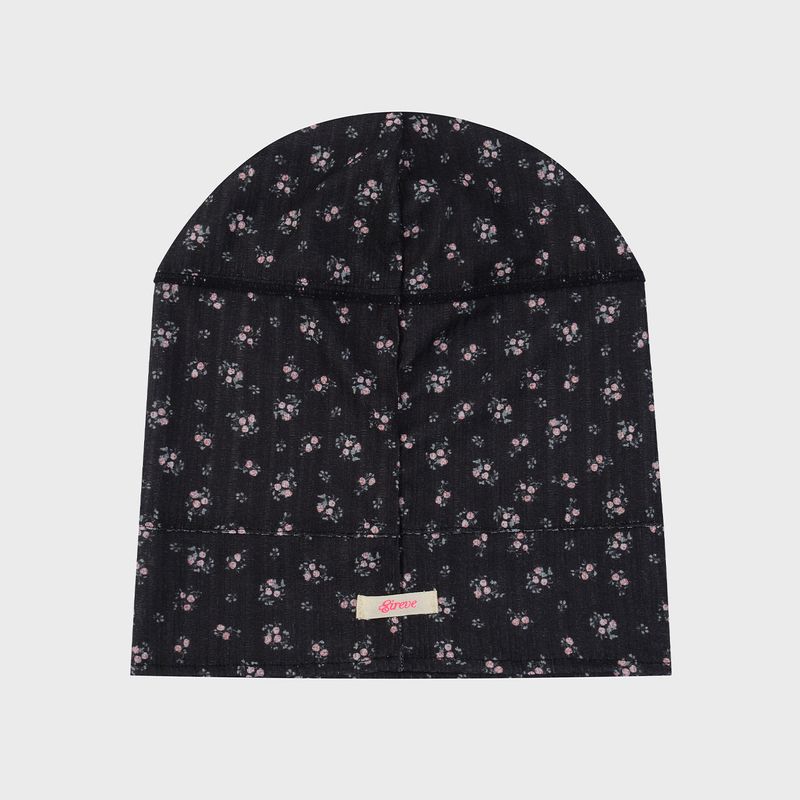 FLORAL EASY LONG BEANIE