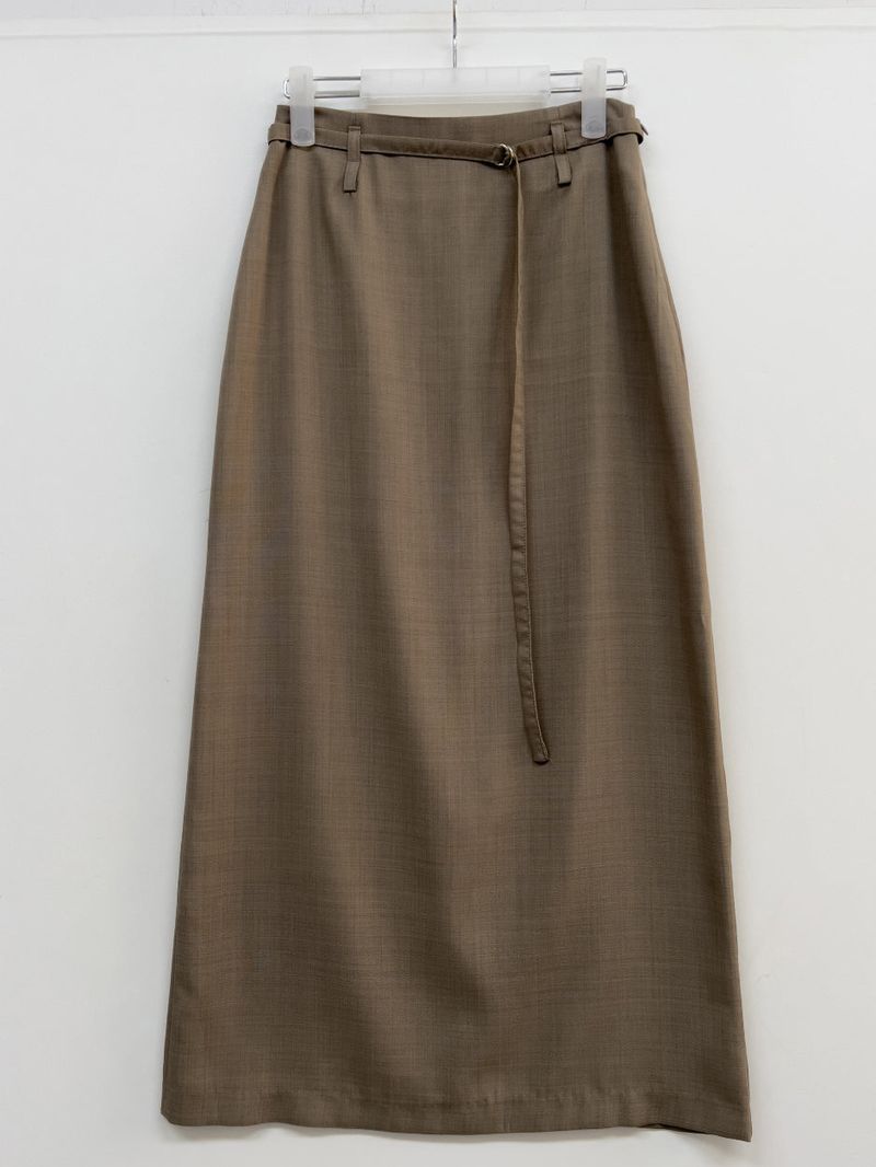 Momento Linen Long Skirt