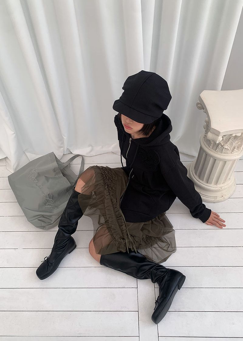 COTTON SHIRRING CAP