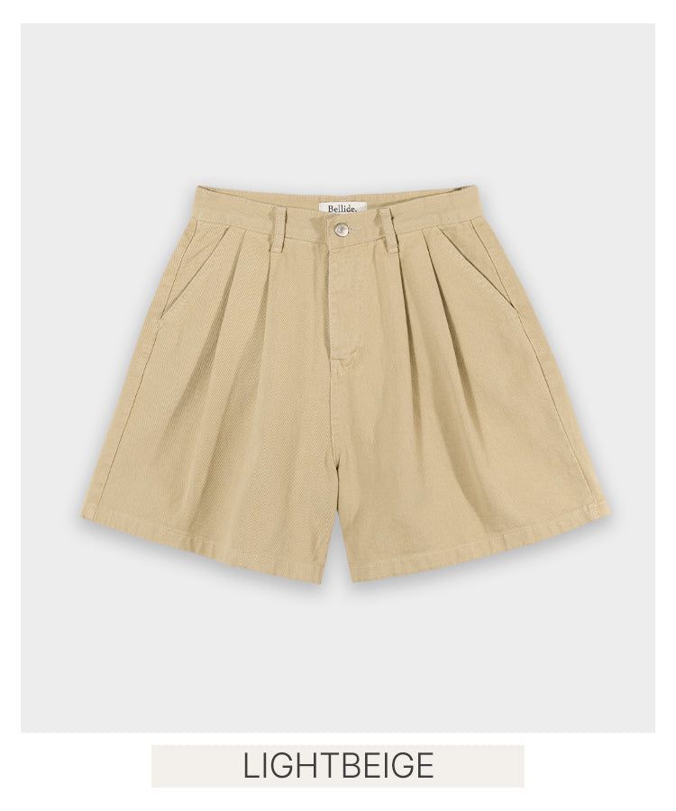 [MADE] Tweet, Pintack Cotton 5 Minute Shorts