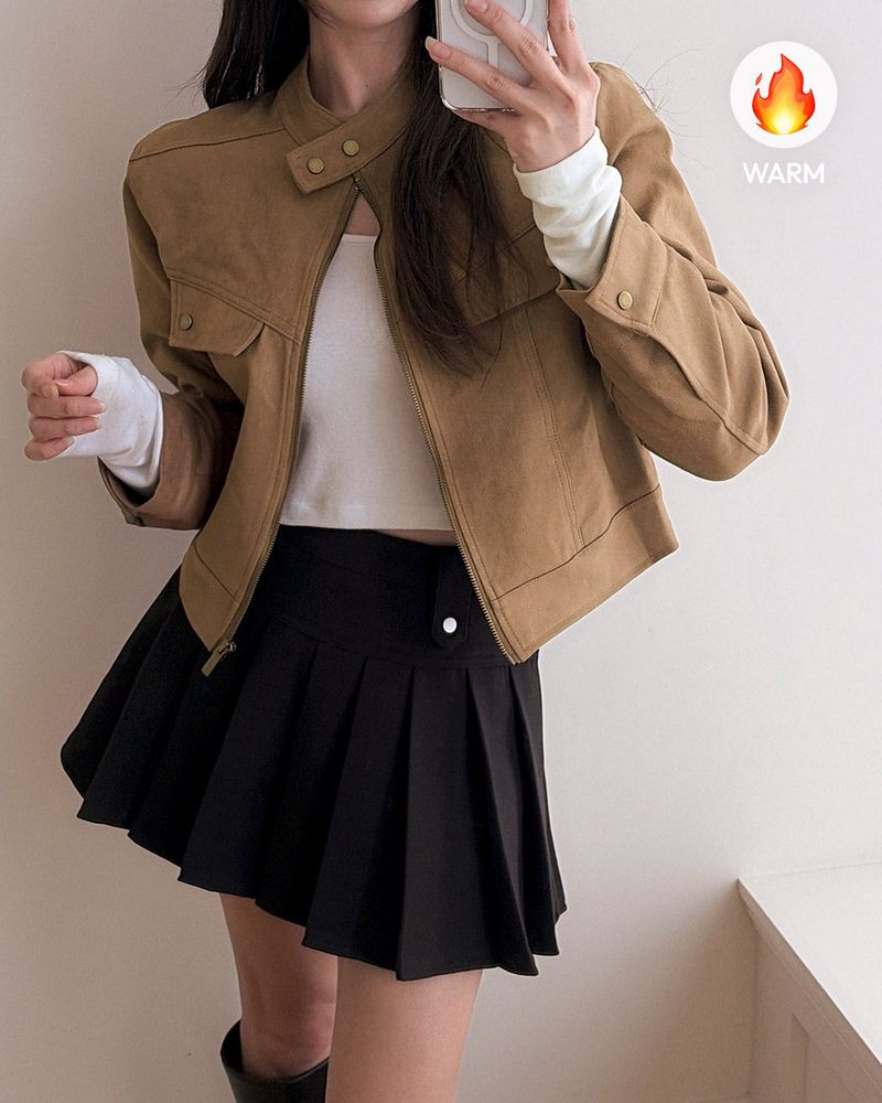 MAYBINS（メイビンス）の「Lude Suede Fur Jacket（Jackets/Outerwear）」
