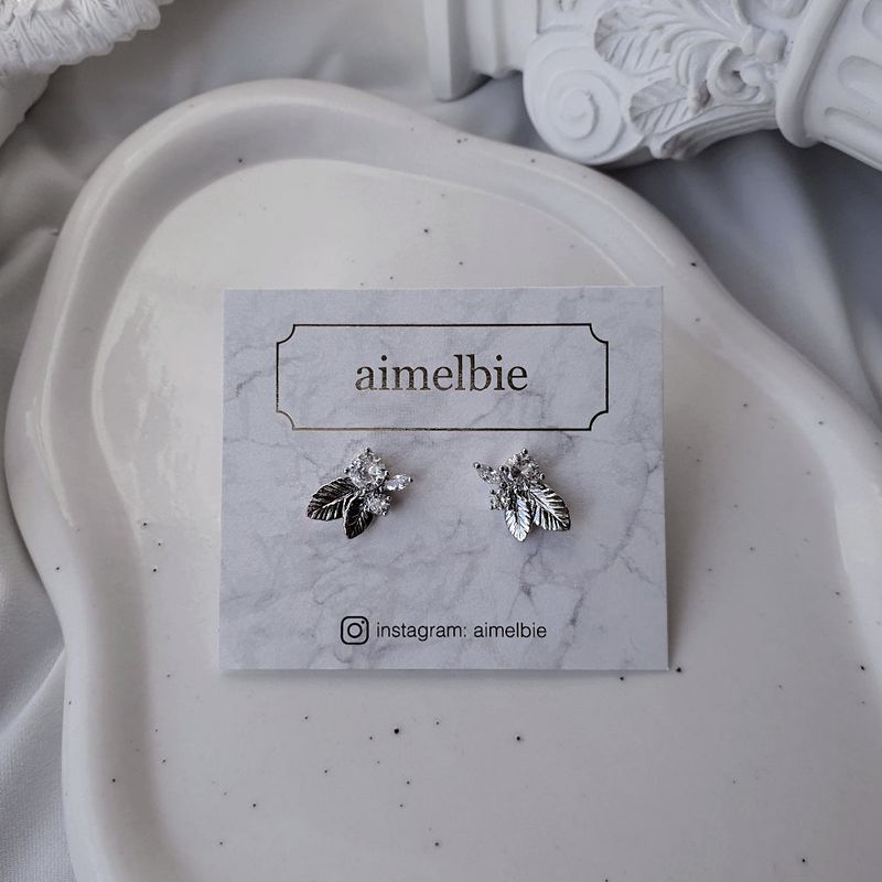 Elf Leaves Piercing - Silver Color