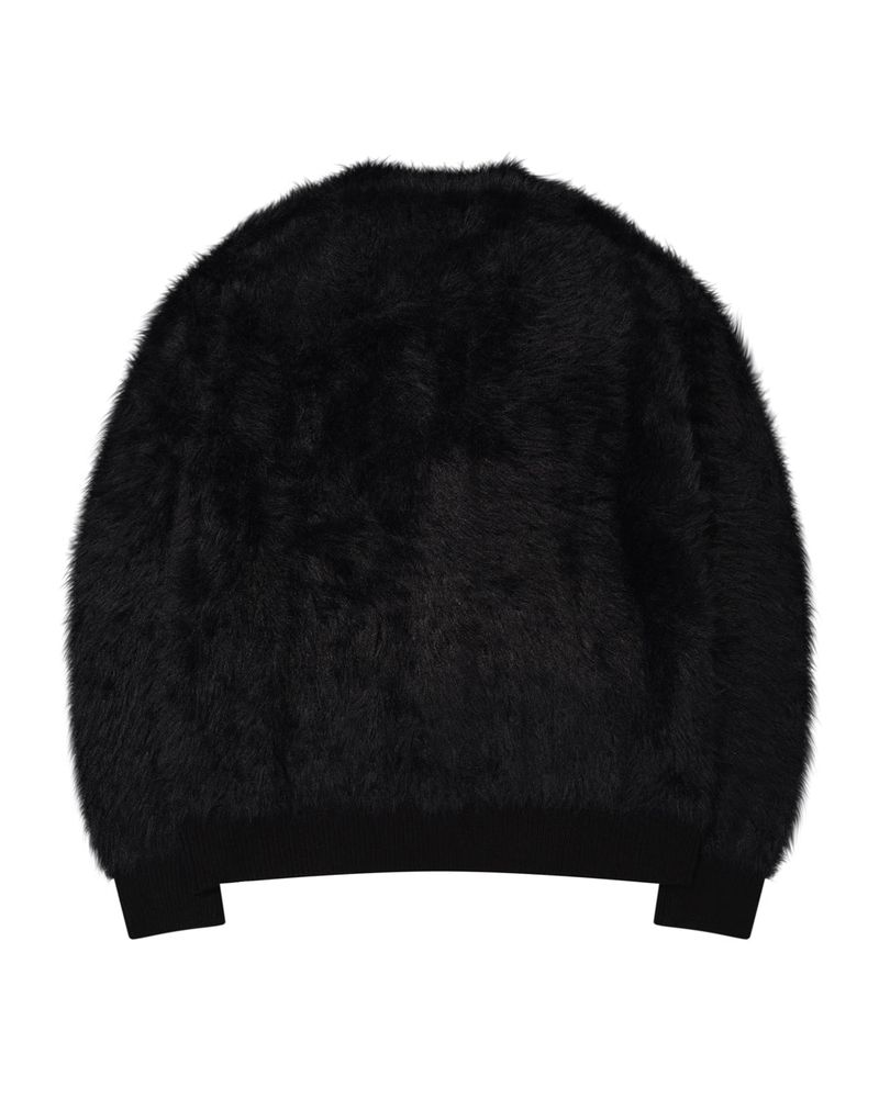 Hairy Cardigan/Black