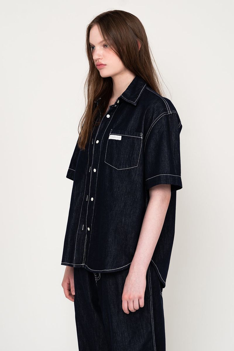 NON-FADE DENIM SHIRTS