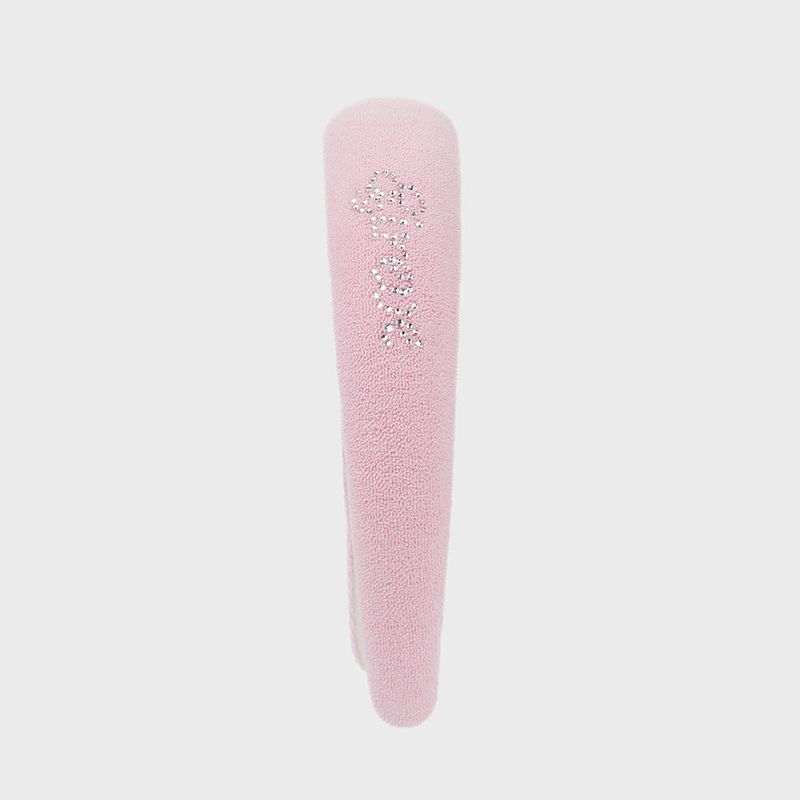 Eireve(エイレブ)の「LETTERING TERRY HAIR BAND_PINK(Hair Accessories)」