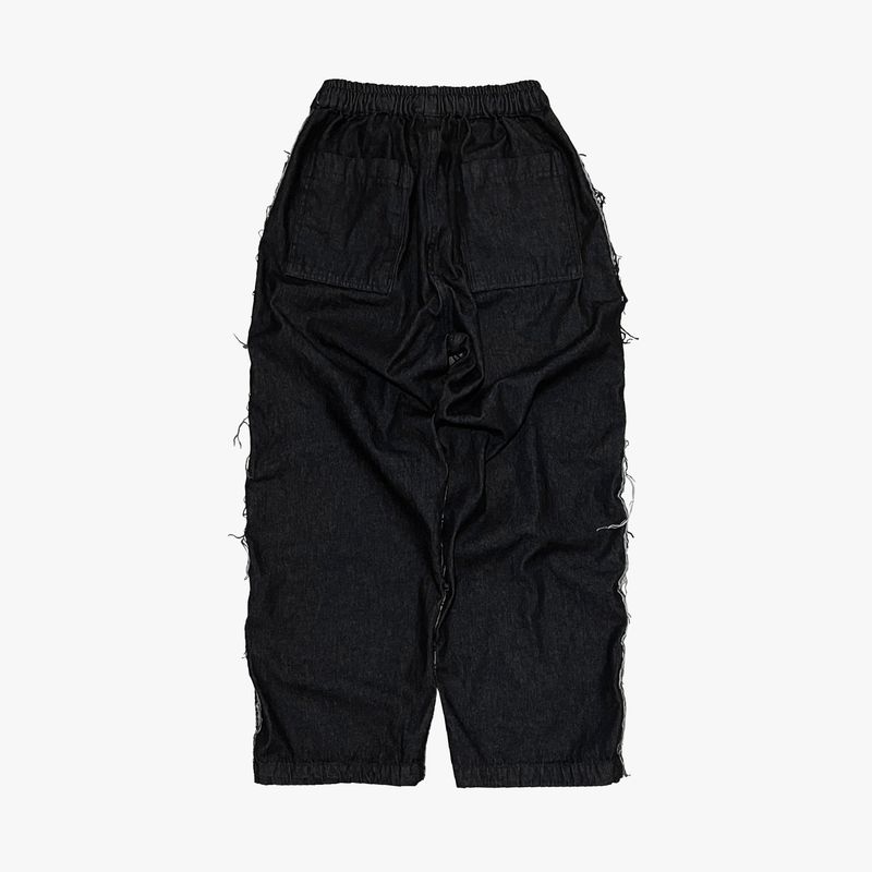 grunge burner check pants_black