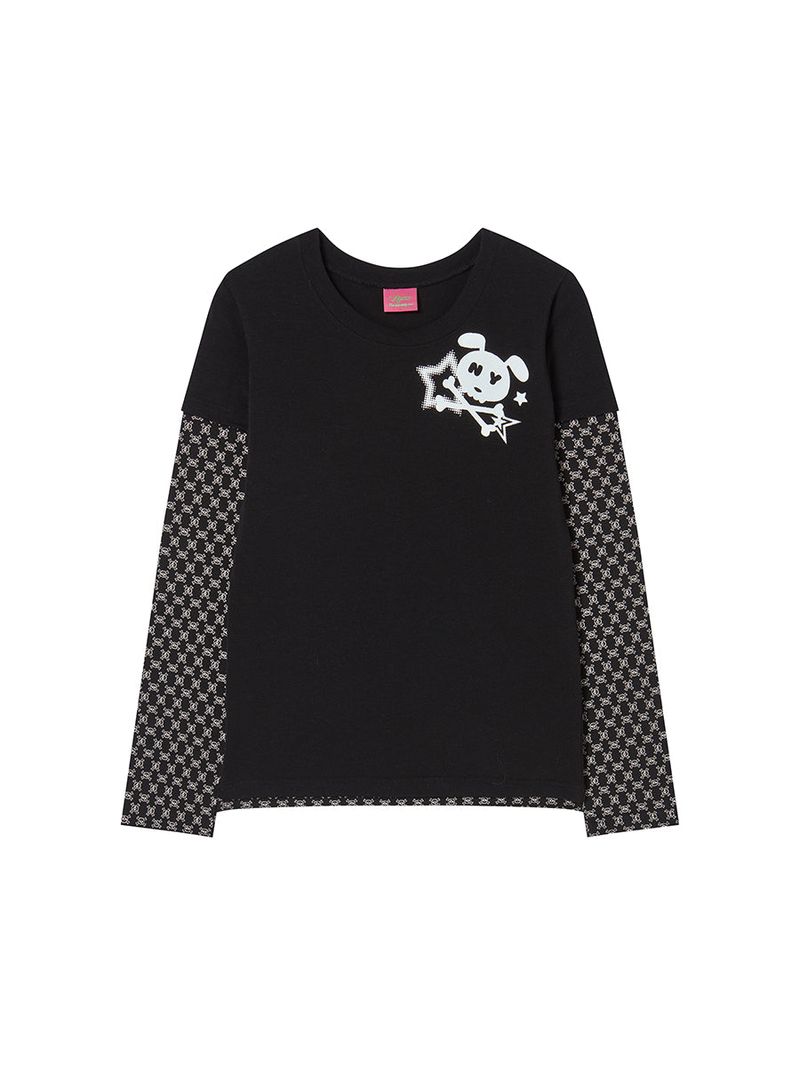 SKULL L/S BLACK