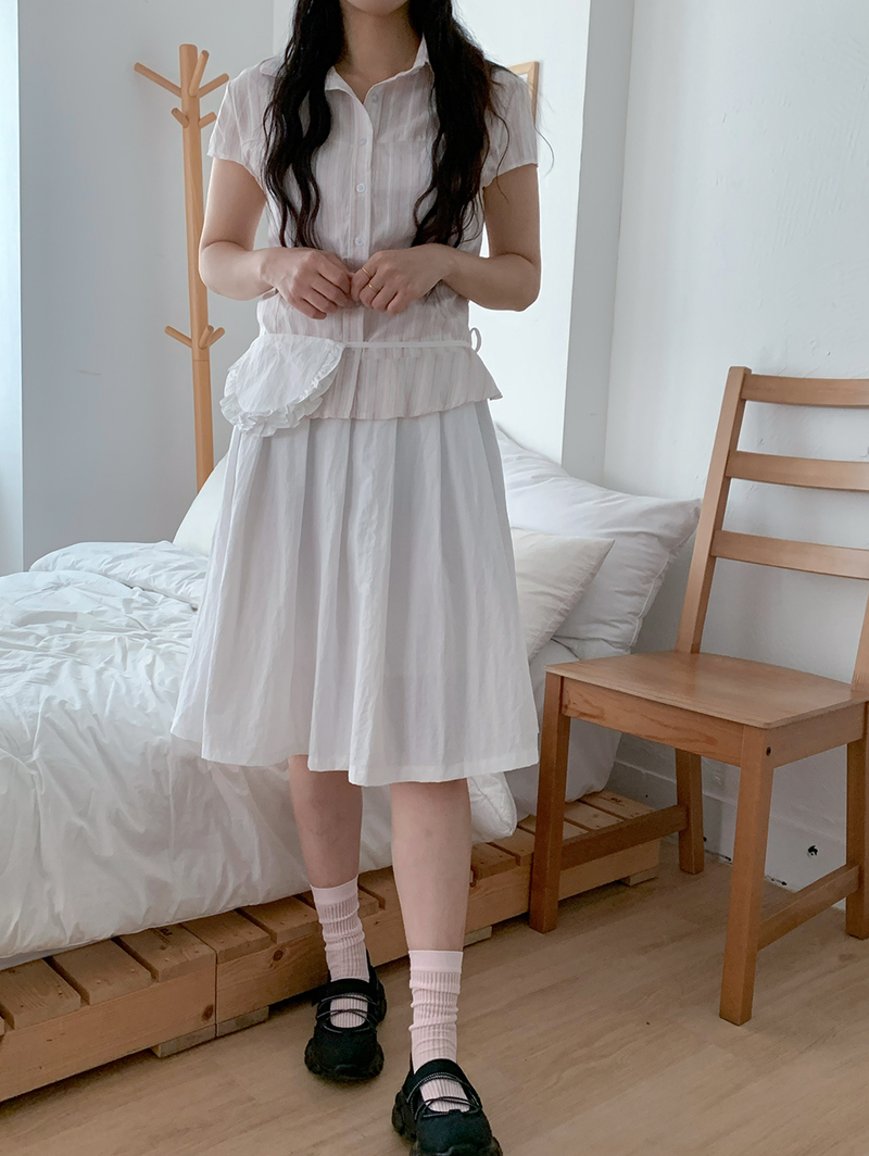 Sarah Midi skirt & bag set
