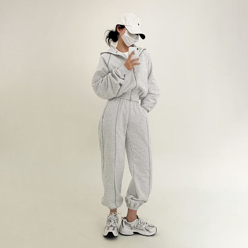 [Bellide made] Road Stitch Jogger Training Set