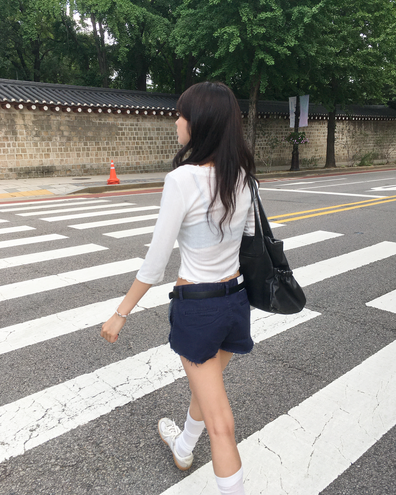 Cotton vintage shorts