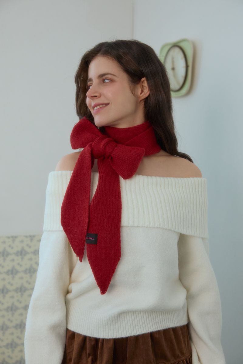 SOFT RIBBON TIE MUFFLER