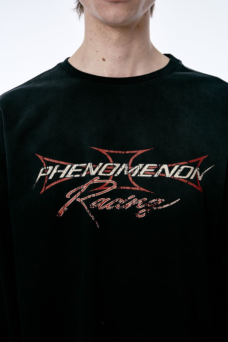 PHENOMENON L/S TEE (BLACK)