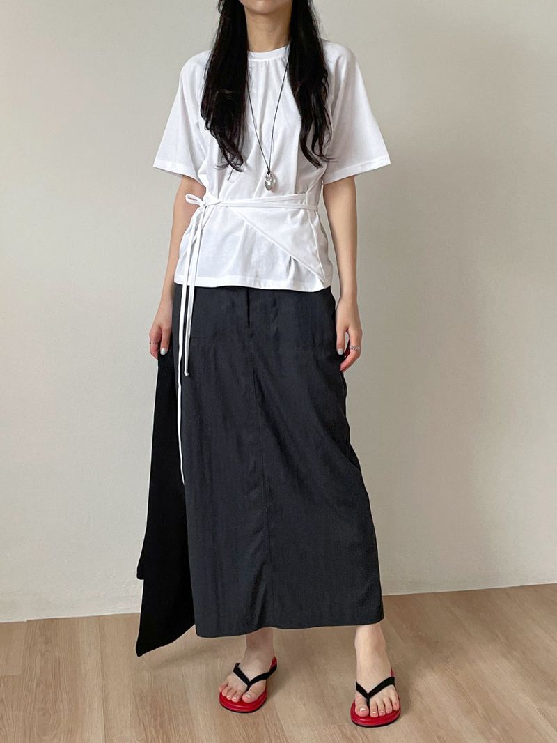 R&N H-Line Long Skirt