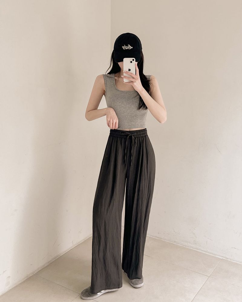[MADE] Ipen banding wide pants