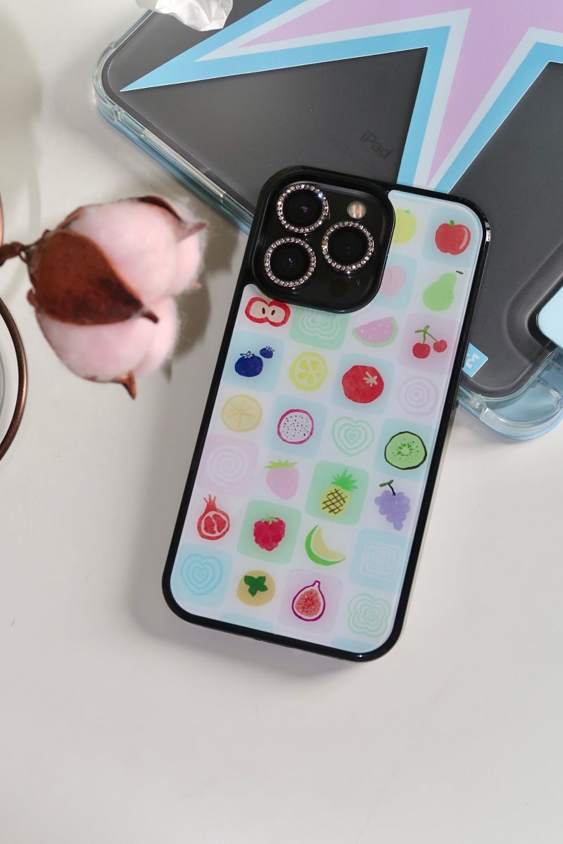 [MADE] fruit patchwork bumper case