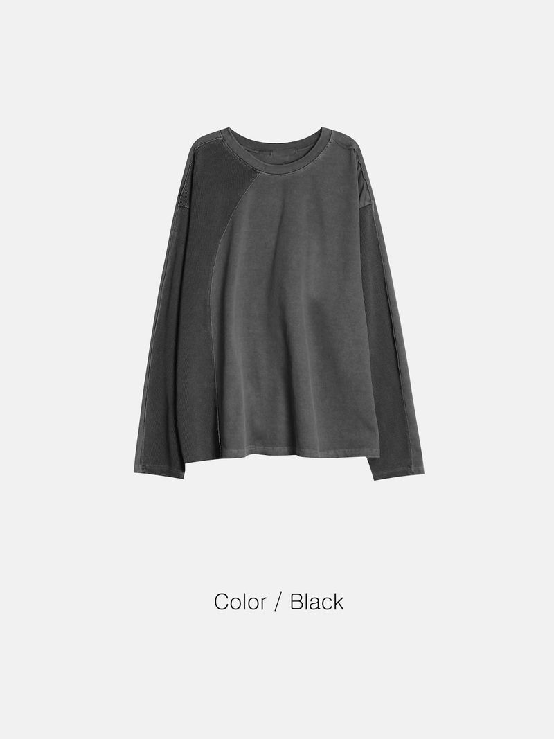 Mera Pigment Waffle Long Sleeve 4C