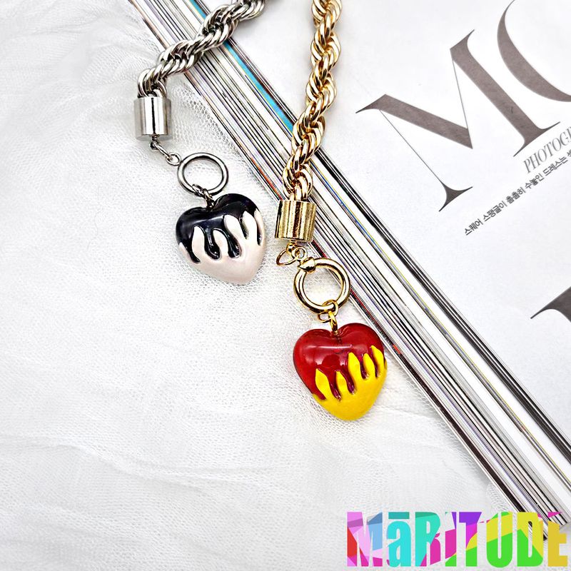 MaRITUDE(マリチュード)の「TWIST HEART NECKLACE(Accessories)」