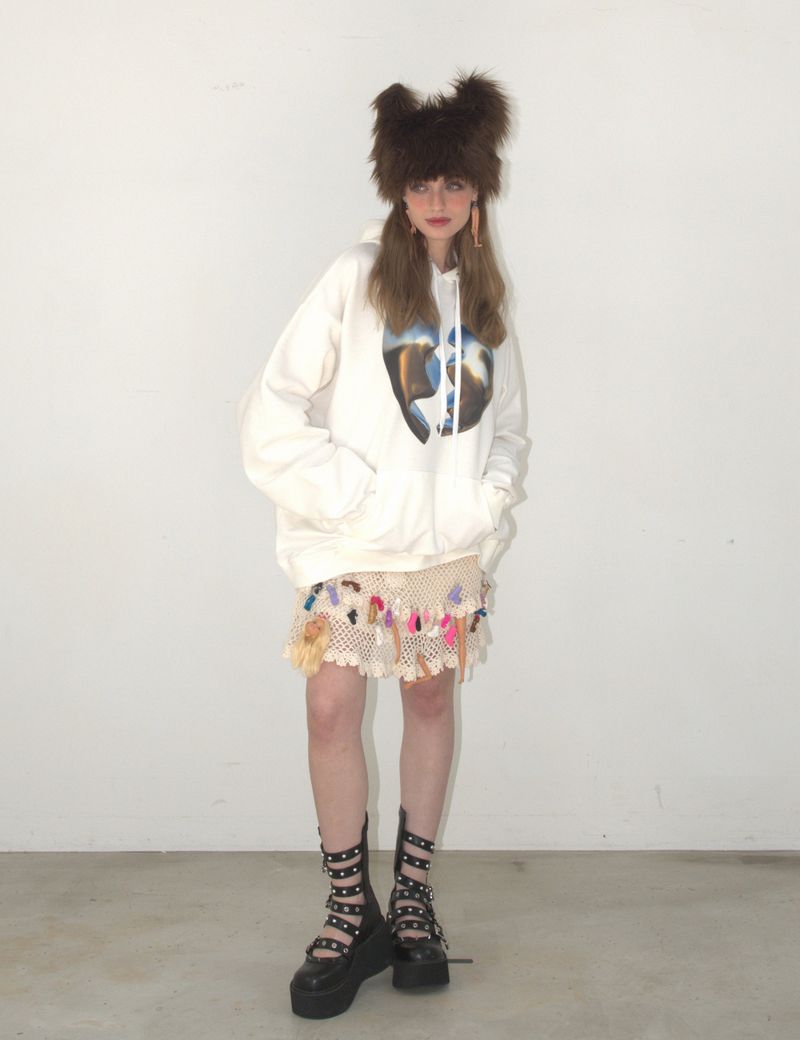 Broken Heart Hoodie IVORY