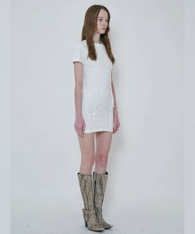 DROOP LINE TEE DRESS