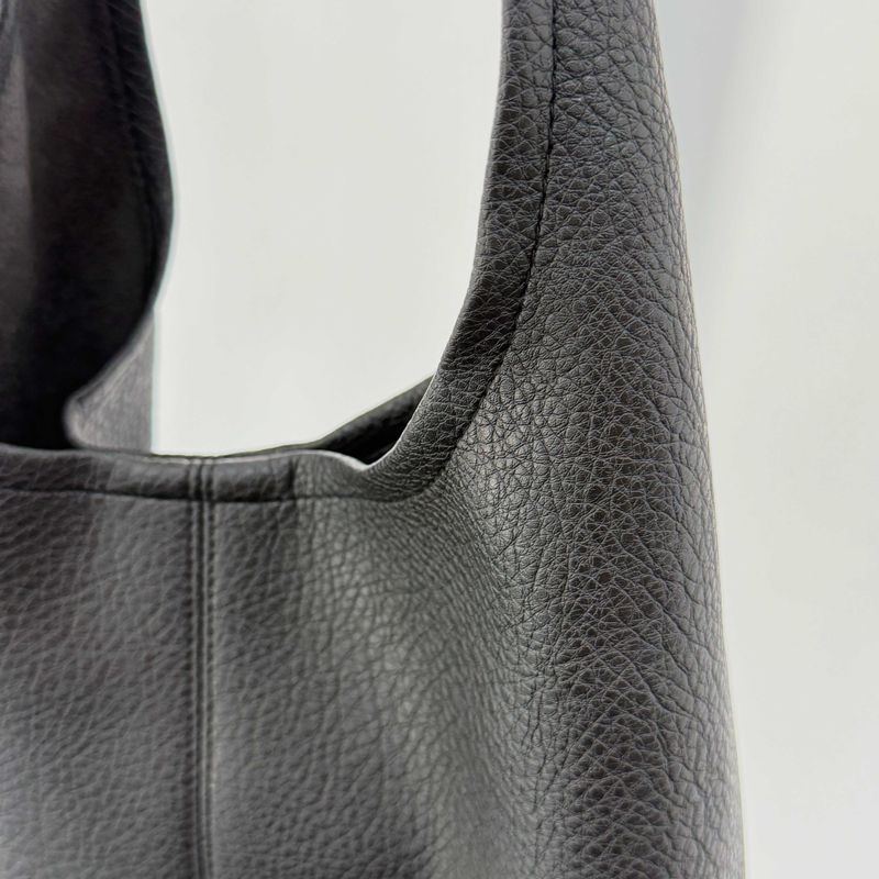 Pebbled Leather Shoulder Bag