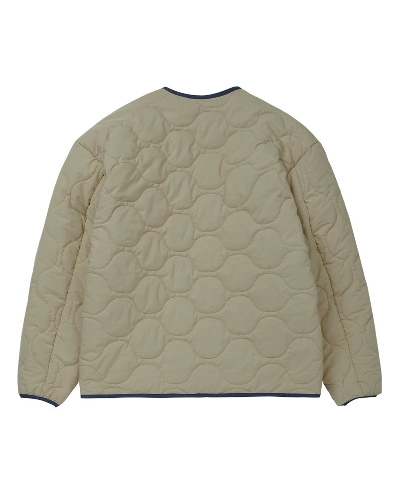 Wave Quilting Jacket_Beige