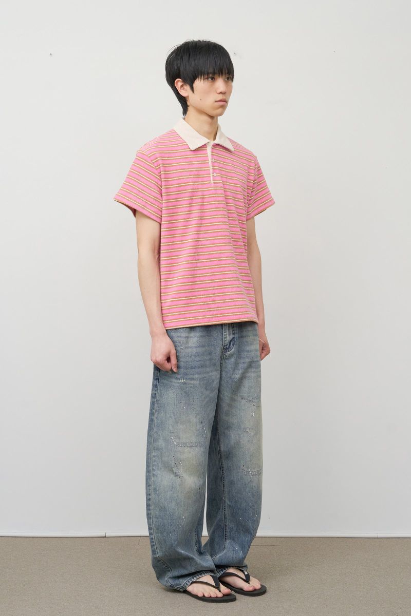 Barney Terry Collar Top