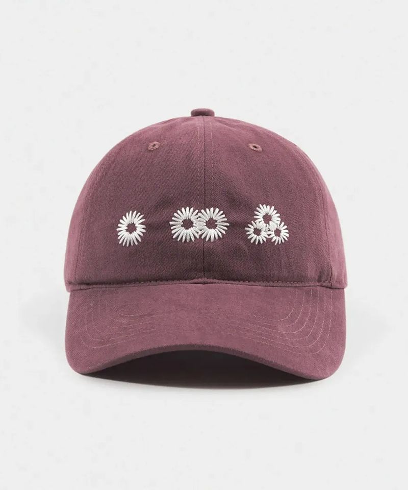 Newvy Logo Peach Ball Cap (MAGENTA)