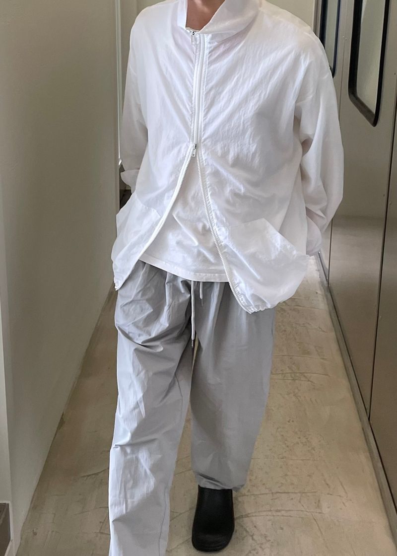Balloon loose fit windbreaker JK