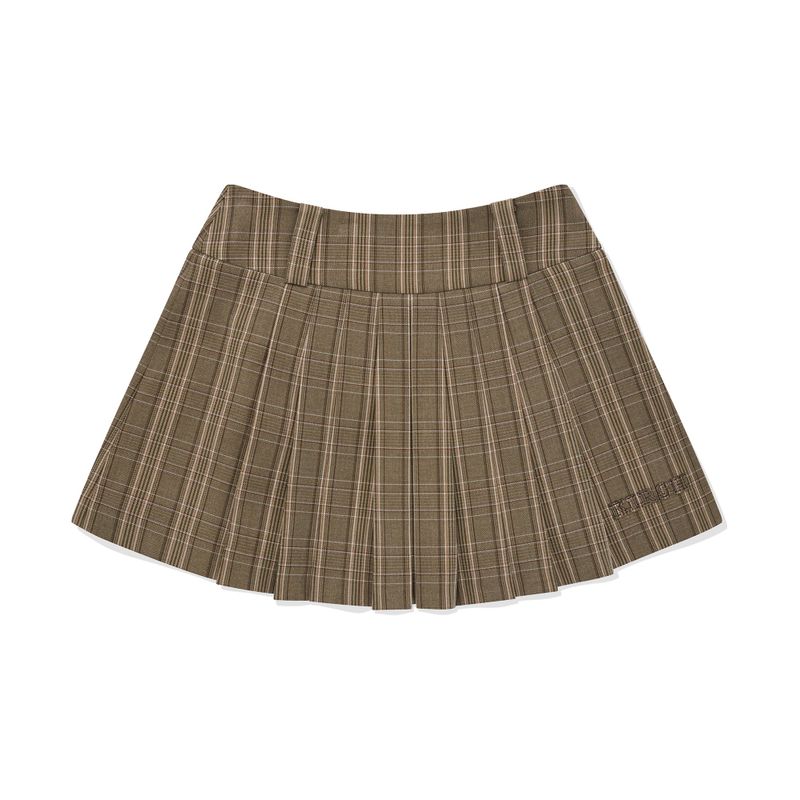 KIRSH（キルシー）の「CHERRY PLEATS MINI SKIRT[CHECK]（Skirts）」