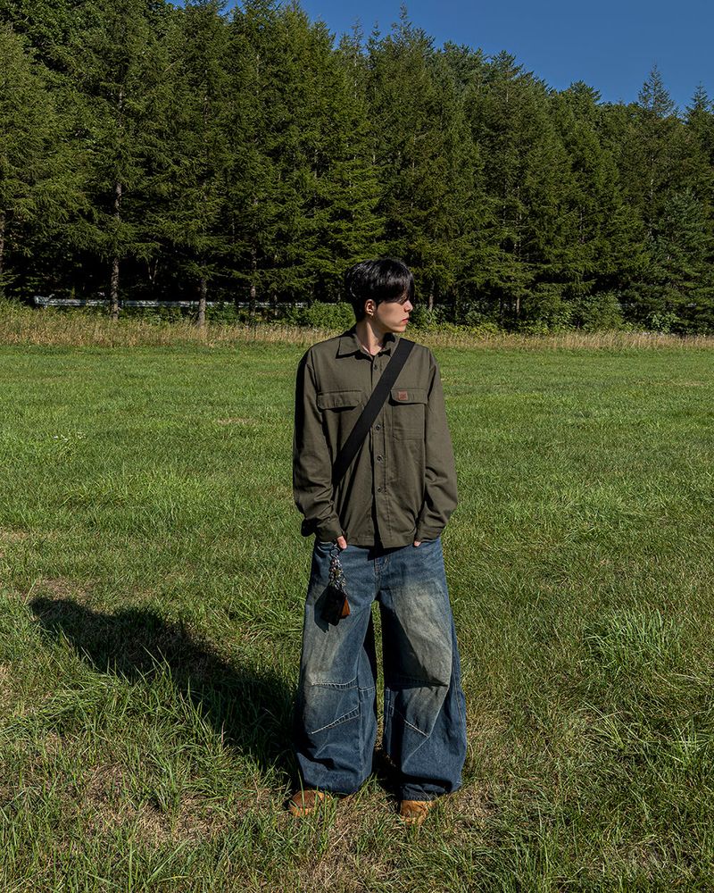 Fair Work Patch Shirt Jacket