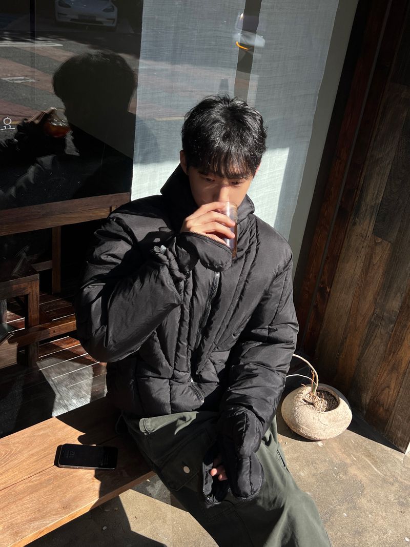 Winter Glove-Hood Puffer Jacket (3 Colors)