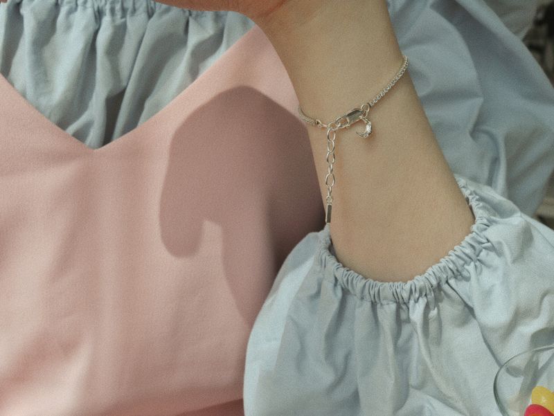 【MADE】 Shining moon bracelet