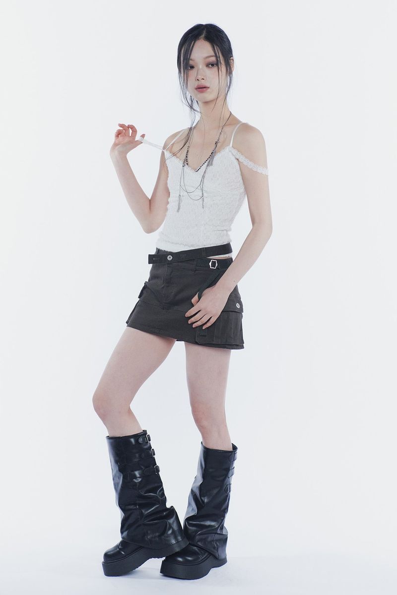 VERA LACE TOP ivory