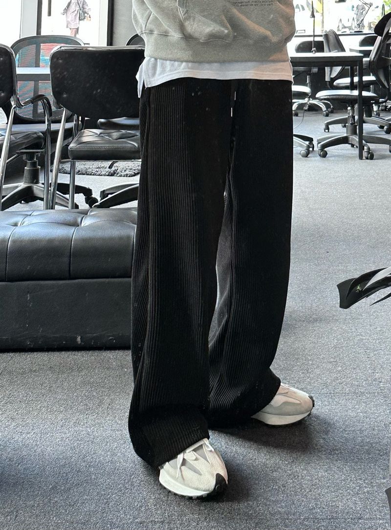 wide golgi banding pants