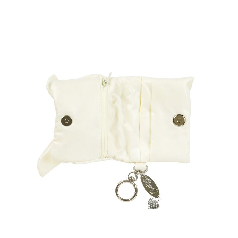 Ribbon wallet_ivory
