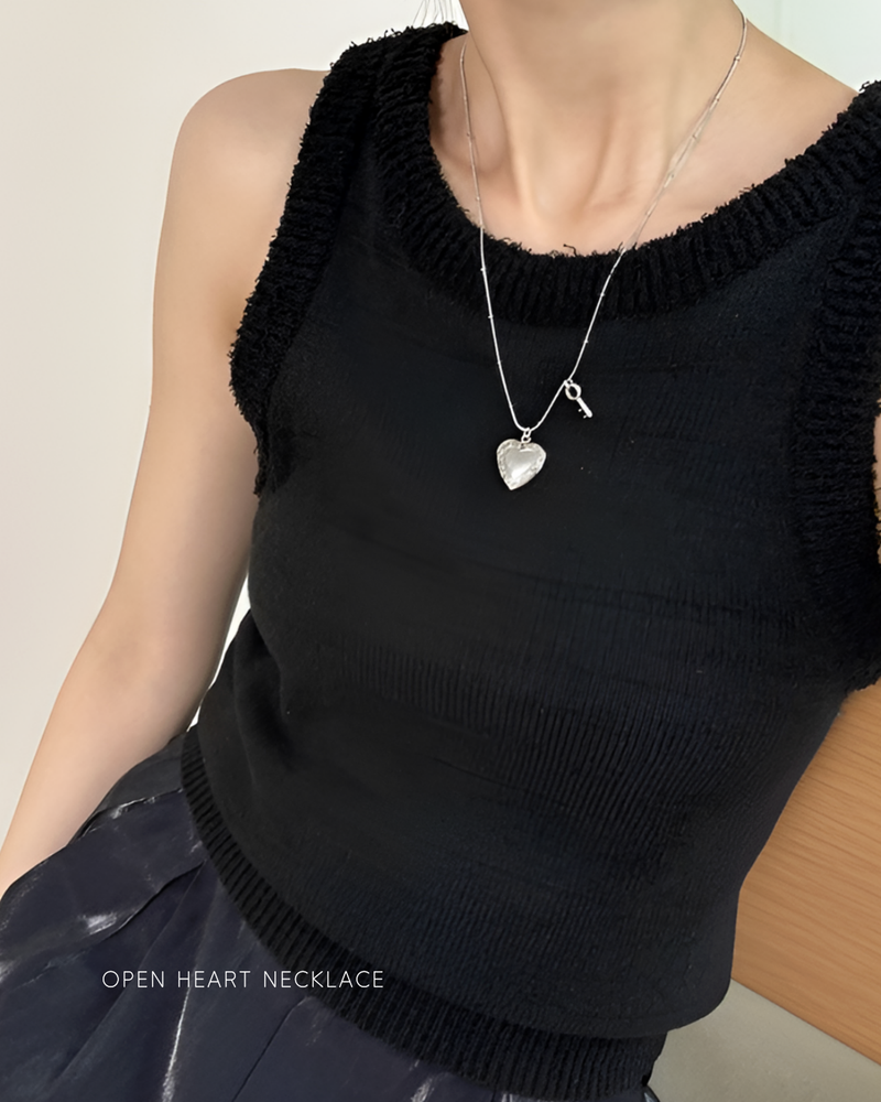 Open Heart Necklace
