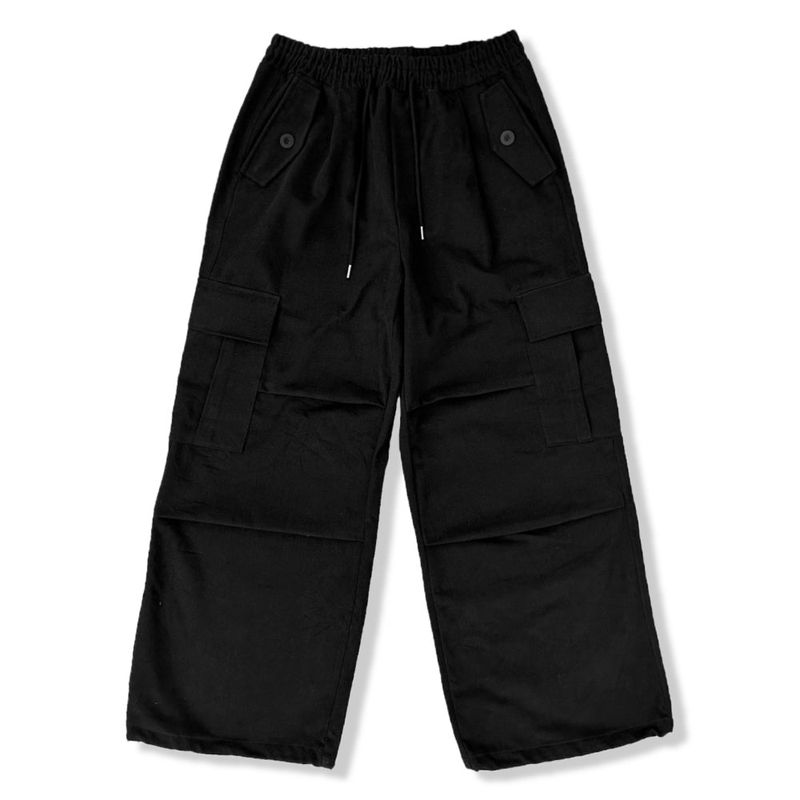 Work Cargo Pants 2C Peach Brushed Wide