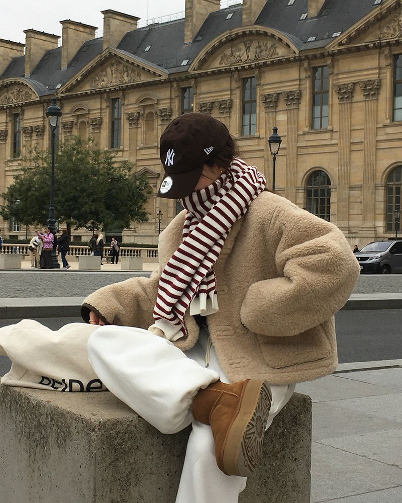 [ORIGINAL] Tambur Leather Shearling Coat