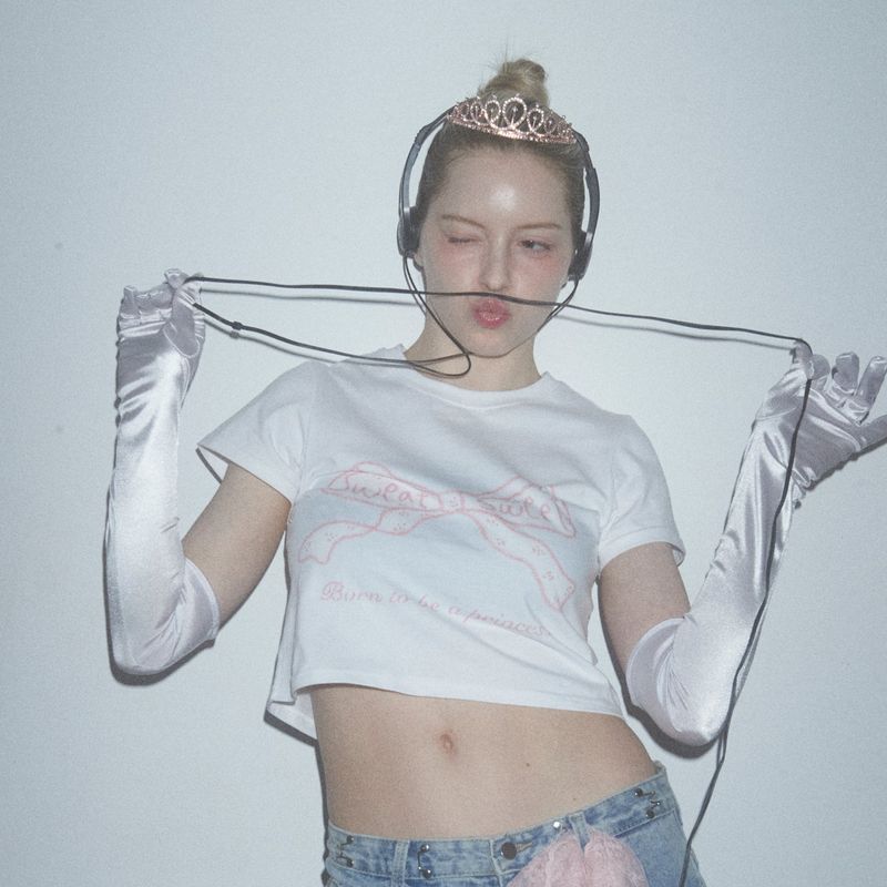 SW'S RIBBON T- SHIRTS - WHITE